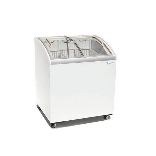 Congelador Horizontal de Puertas Corredizas Cristal Curvo – Metalfrio – CHC200