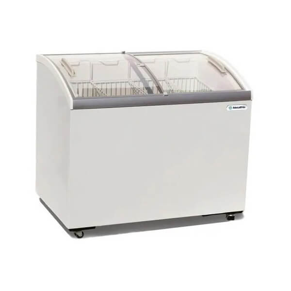 Congelador Horizontal de Puertas Corredizas Cristal Curvo – Metalfrio – CHC400
