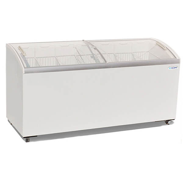 Congelador Horizontal de Puertas Corredizas Cristal Curvo – Metalfrio – CHC600