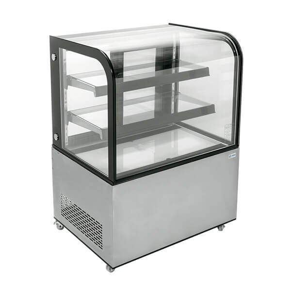 Vitrina Refrigerada de Cristal Curvo – Migsa ARC-270Y